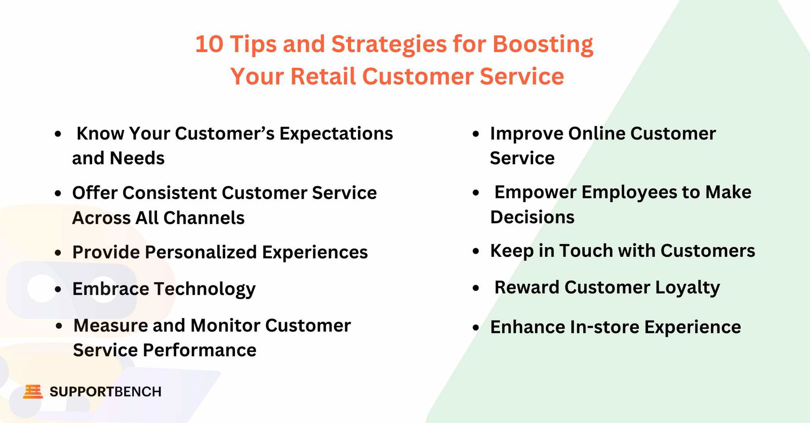 10 rips and strategies for boosting your retail customer service